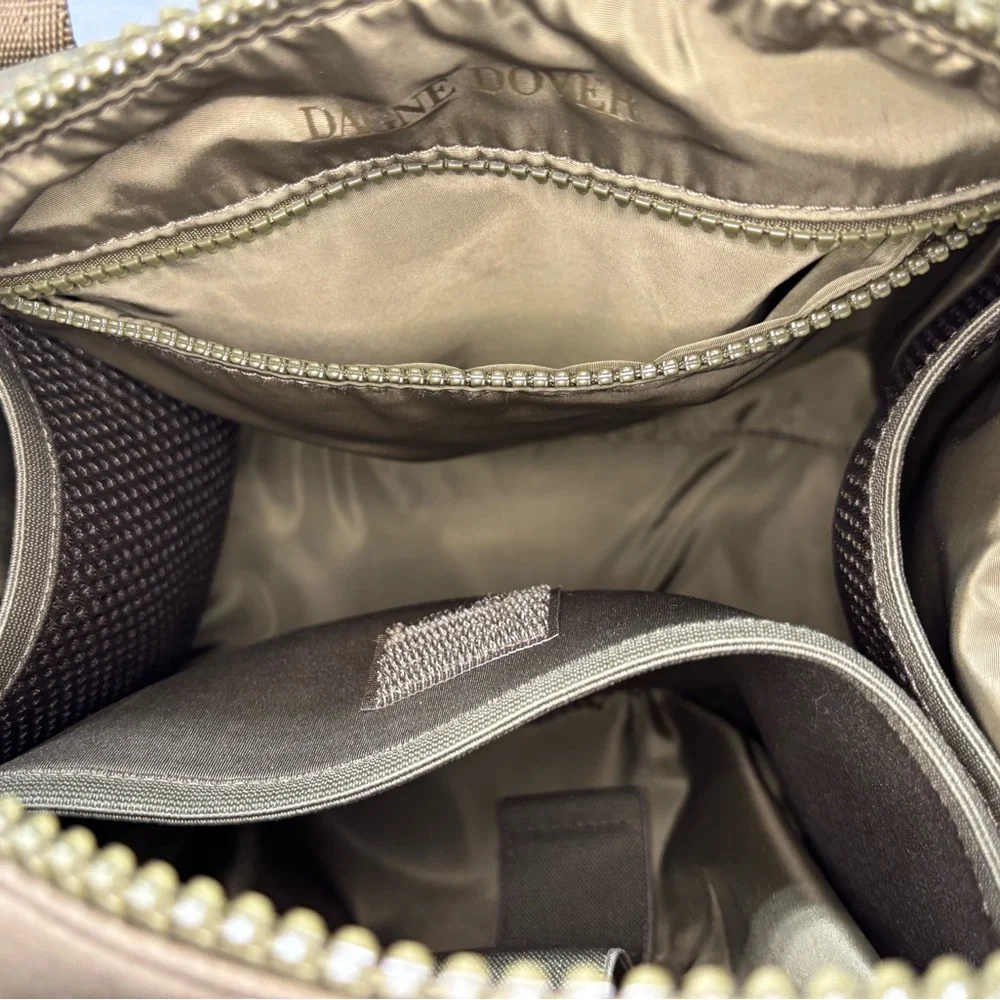 Dagne Dover Olive Green Mini Ryder Crossbody Tote - Picture 10 of 14